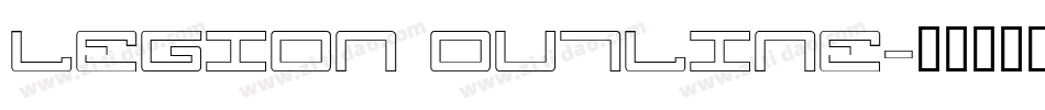 Legion Outline字体转换